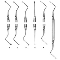 Bone Curette, double-ended